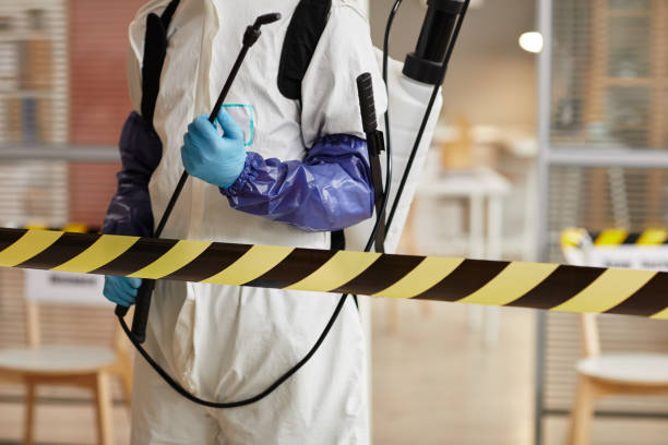 Professional Biohazard Cleanup technician working in Carver, MN